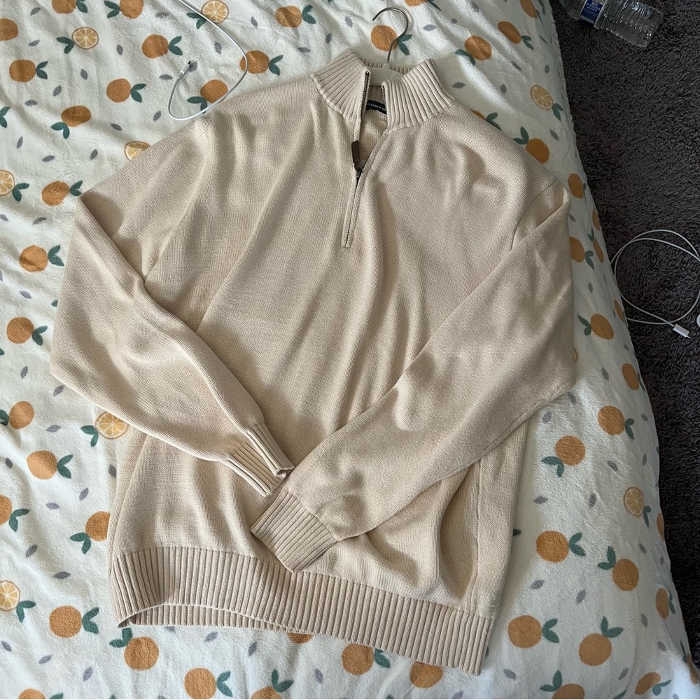 Brandy Melville Half Zip sweater